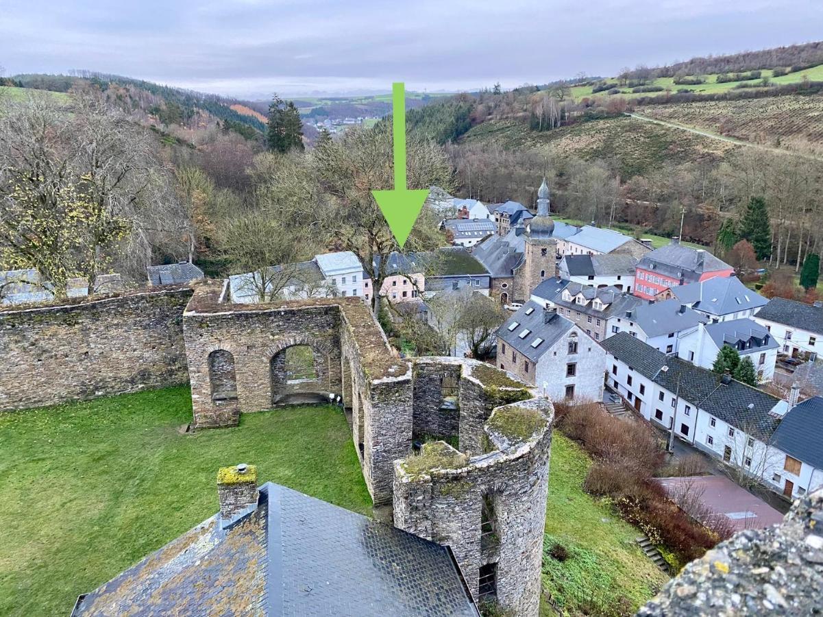 Zum Burgfraulein - Studio Mit Blick Auf Die Burg Burg Reuland Bagian luar foto